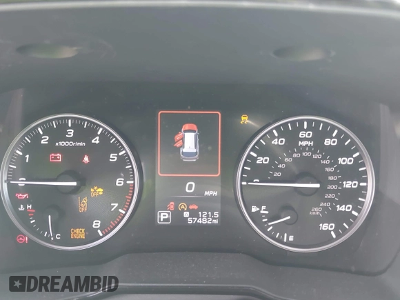 2021 Subaru Outback Premium with VIN 4S4BTADC7M3182130, listed as a IAAI auction lot 42254346 with 57,482 mi miles and . Bid and sale history available at DreamBid. Image 7.