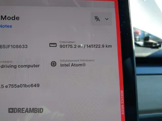 2018 Tesla Model 3 Long Range Battery with VIN 5YJ3E1EB5JF108633, listed as a IAAI auction lot 41016970 with 90,175 mi miles and . Bid and sale history available at DreamBid. Image 15.