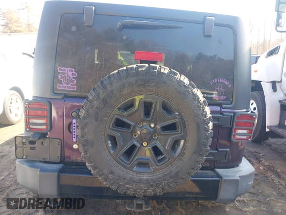 2017 Jeep Wrangler Sport with VIN 1C4AJWAG7HL571463, listed as a IAAI auction lot 41633259 with 130,406 mi miles and . Bid and sale history available at DreamBid. Image 16.