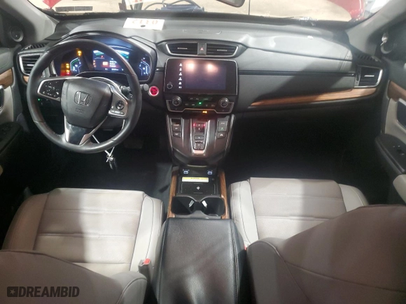 2022 Honda CR-V Hybrid Touring with VIN 5J6RT6H98NL041495, listed as a Copart auction lot 48253395 with 35,509 mi miles and Salvage Title. Bid and sale history available at carsss.com. Image 8.