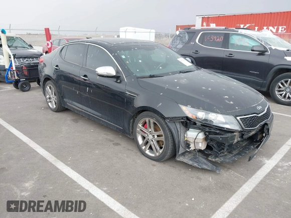 2013 Kia Optima SX with VIN 5XXGR4A63DG141938, listed as a IAAI auction lot 41760964 with 77,241 mi miles and . Bid and sale history available at DreamBid. Image 1.