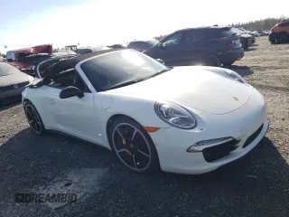 2014 Porsche 911 Carrera S with VIN WP0CB2A94ES155727, listed as a Copart auction lot 77574304 with 1 mi miles and Non Repairable. Bid and sale history available at carsss.com. Image 4.