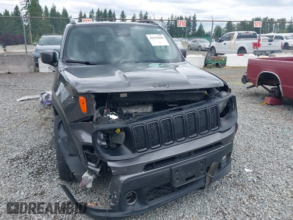 2021 Jeep Renegade Latitude with VIN ZACNJDBB8MPM77202, listed as a IAAI auction lot 42554666 with 18,489 mi miles and . Bid and sale history available at DreamBid. Image 6.