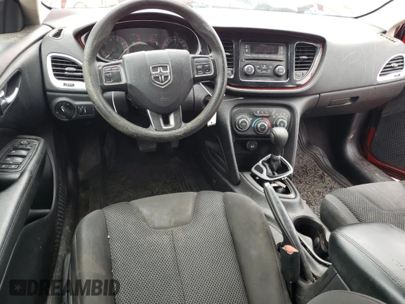 2016 Dodge Dart SE z VIN 1C3CDFAAXGD736947, wystawiony jako Copart lot #60841745 z przebiegiem Nie podano mil oraz Szkoda całkowita • Salvage title. Historia ofert i sprzedaży dostępna na DreamBid. Obrazek 8.
