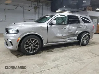 2021 Dodge Durango R/T z VIN 1C4SDJCT7MC521150, wystawiony jako Copart lot #51248385 z przebiegiem 31 892 mil mil oraz Szkoda całkowita • Salvage title. Historia ofert i sprzedaży dostępna na DreamBid. Obrazek 1.