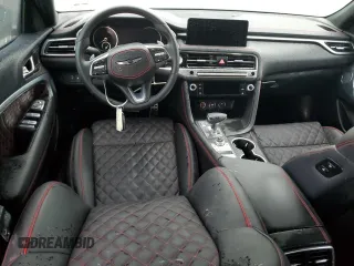 2024 Genesis G70 3.3T Sport Advanced with VIN KMTG54SE6RU137127, listed as a Copart auction lot 76908074 with Not Provided miles and Non Repairable. Bid and sale history available at carsss.com. Image 8.