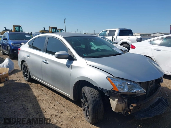 2014 Nissan Sentra SV with VIN 3N1AB7AP3EY203015, listed as a IAAI auction lot 41966401 with 137,269 mi miles and . Bid and sale history available at DreamBid. Image 1.