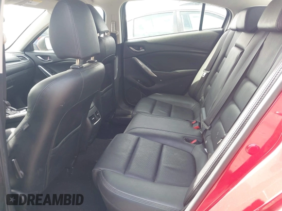 2017 Mazda Mazda6 Touring with VIN JM1GL1V56H1146909, listed as a IAAI auction lot 41709510 with 110,341 mi miles. Bid and sale history available at carsss.com. Image 8.
