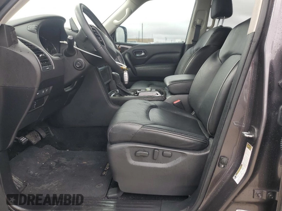 2022 Infiniti QX80 PREMIUM SELECT with VIN JN8AZ2AE4N9292548, listed as a Copart auction lot 85469534 with 35,106 mi miles and Salvage Title. Bid and sale history available at carsss.com. Image 7.