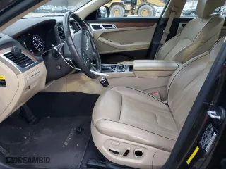 2016 Hyundai Genesis 3.8L with VIN KMHGN4JE9GU125823, listed as a Copart auction lot 86921224 with 58,950 mi miles and Salvage Title. Bid and sale history available at carsss.com. Image 7.