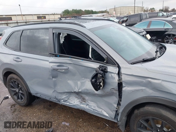 2024 Honda CR-V Sport-L with VIN 7FARS5H89RE001224, listed as a IAAI auction lot 41558506 with 7,607 mi miles and . Bid and sale history available at DreamBid. Image 6.