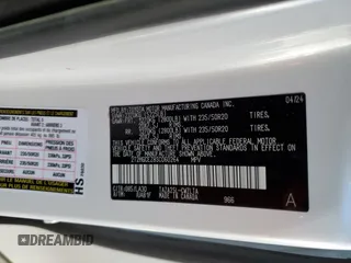 2025 Lexus NX 350 Luxury with VIN 2T2HGCEZ8SC060264, listed as a Copart auction lot 81298244 with 6,758 mi miles and Salvage title. Bid and sale history available at DreamBid. Image 15.