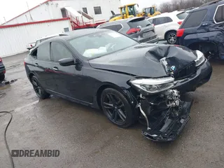 2018 BMW 6 Series 640i xDrive with VIN WBAJV6C55JBK07051, listed as a IAAI auction lot 41505732 with 96,172 mi miles and . Bid and sale history available at carsss.com. Image 1.