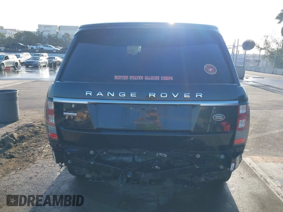 2014 Land Rover Range Rover Supercharged with VIN SALGS3TFXEA182763, listed as a IAAI auction lot 41945640 with 121,845 mi miles and . Bid and sale history available at DreamBid. Image 6.