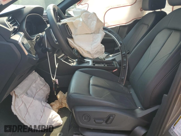 2024 Audi Q3 S line Premium with VIN WA1DECF33R1130720, listed as a Copart auction lot 59292025 with 15,949 mi miles and Salvage title. Bid and sale history available at DreamBid. Image 7.