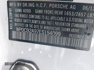 2014 Porsche 911 Carrera S z VIN WP0CB2A97ES154099, wystawiony jako IAAI lot #42264557 z przebiegiem 89 991 mil mil oraz . Historia ofert i sprzedaży dostępna na DreamBid. Obrazek 9.