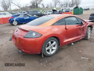 2007 Mitsubishi Eclipse GS with VIN 4A3AK24F47E068143, listed as a IAAI auction lot 41938814 with 1 mi miles. Bid and sale history available at carsss.com. Image 4.