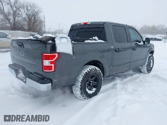2019 Ford F-150 XL with VIN 1FTEW1C5XKKC41167, listed as a IAAI auction lot 41512262 with 72,490 mi miles and . Bid and sale history available at carsss.com. Image 4.