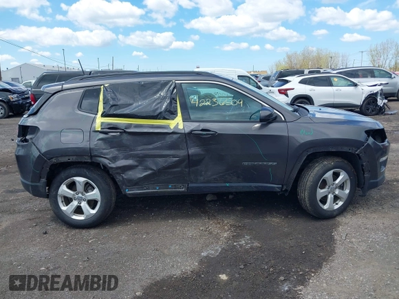 2020 Jeep Compass Latitude с VIN 3C4NJDBB9LT143240, выставлен на аукционе IAAI как лот 42236509 с пробегом 77 296 миль миль и . История ставок и продаж доступна на DreamBid. Изображение 13.