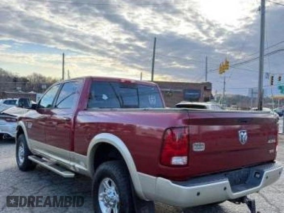 2012 Ram 2500 Laramie Longhorn with VIN 3C6UD5GL4CG225905, listed as a Copart auction lot 46706465 with 141,568 mi miles and Clean Title. Bid and sale history available at carsss.com. Image 3.