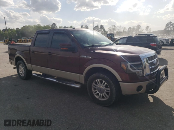 2010 Ford F-150 XL with VIN 1FTFW1CV9AKA66154, listed as a Copart auction lot 52863005 with 159,294 mi miles and Salvage Title. Bid and sale history available at carsss.com. Image 4.