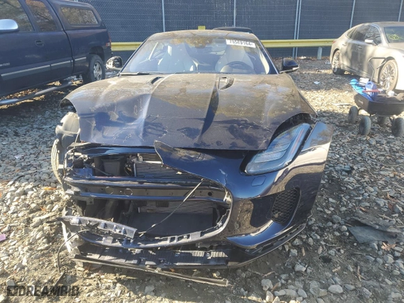 2020 Jaguar F-TYPE P300 with VIN SAJDD1GX9LCK67995, listed as a Copart auction lot 78589164 with 8,832 mi miles and Salvage Title. Bid and sale history available at carsss.com. Image 5.