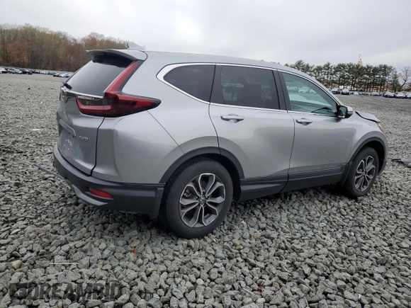 2021 Honda CR-V EX-L with VIN 2HKRW2H82MH604007, listed as a Copart auction lot 52977285 with 40,349 mi miles and Salvage title. Bid and sale history available at DreamBid. Image 3.