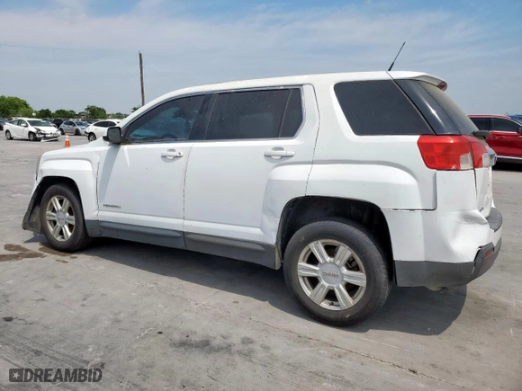2014 GMC Terrain SLE with VIN 2GKALMEK1E6338135, listed as a Copart auction lot 53539545 with 158,218 mi miles and Salvage Title. Bid and sale history available at carsss.com. Image 2.