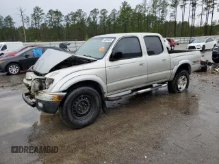 2002 Toyota Tacoma PreRunner with VIN 5TEGN92N92Z093987, listed as a Copart auction lot 45094525 with Not Provided miles and Salvage Title. Bid and sale history available at DreamBid. Image 1.