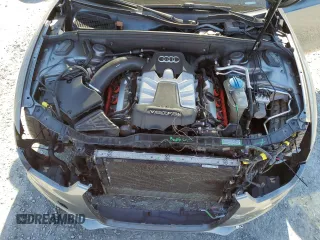 2014 Audi S5 Premium Plus with VIN WAUCGAFRXEA010408, listed as a Copart auction lot 42742145 with 128,354 mi miles and Salvage Title. Bid and sale history available at carsss.com. Image 11.