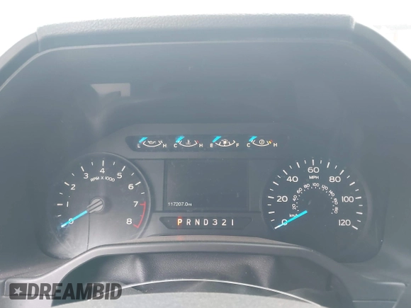2016 Ford F-150 XL with VIN 1FTEX1C82GKF19719, listed as a IAAI auction lot 42194417 with 117,207 mi miles and . Bid and sale history available at DreamBid. Image 7.