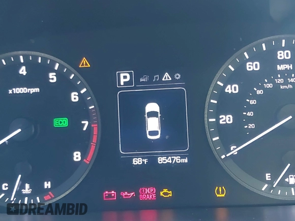 2017 Hyundai Sonata SE with VIN 5NPE24AF2HH540622, listed as a IAAI auction lot 41626257 with 85,476 mi miles and . Bid and sale history available at DreamBid. Image 15.