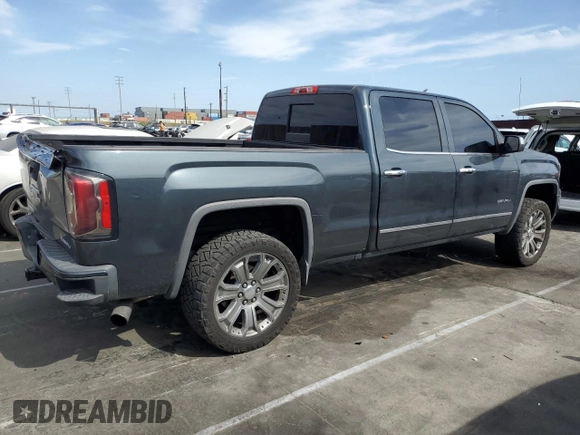 2017 GMC Sierra 1500 Denali with VIN 3GTU2PEJ6HG172367, listed as a Copart auction lot 53167045 with 134,015 mi miles and Salvage Title. Bid and sale history available at DreamBid. Image 3.