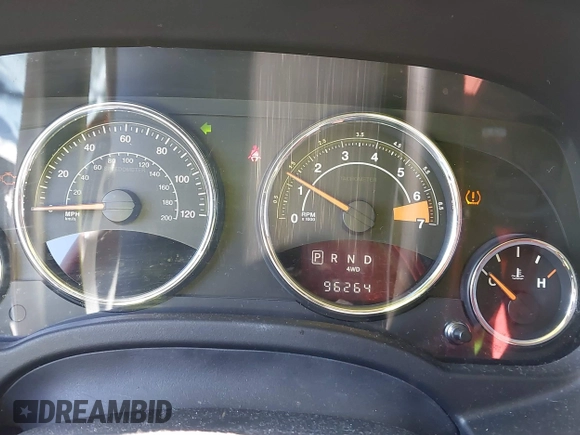 2017 Jeep Compass Latitude with VIN 1C4NJDEB7HD113209, listed as a IAAI auction lot 40633668 with 96,264 mi miles and . Bid and sale history available at DreamBid. Image 7.