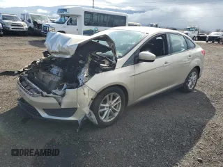 2018 Ford Focus SE with VIN 1FADP3FE4JL224413, listed as a Copart auction lot 89377585 with 118,134 mi miles and Salvage Title. Bid and sale history available at carsss.com. Image 1.