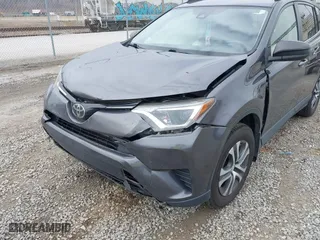 2018 Toyota RAV4 LE with VIN JTMBFREV2JJ727457, listed as a IAAI auction lot 41758208 with 65,740 mi miles. Bid and sale history available at carsss.com. Image 6.