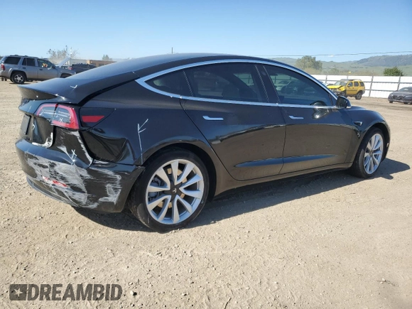 2019 Tesla Model 3 Mid Range with VIN 5YJ3E1EA0KF345393, listed as a Copart auction lot 51508305 with 38,903 mi miles and Salvage Title. Bid and sale history available at DreamBid. Image 3.