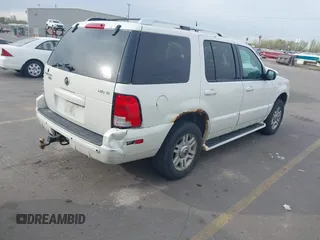 2004 Mercury Mountaineer Convenience z VIN 4M2DU86W24ZJ06543, wystawiony jako IAAI lot #42035710 z przebiegiem Nie podano mil oraz . Historia ofert i sprzedaży dostępna na DreamBid. Obrazek 4.