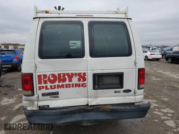 2014 Ford Econoline Cargo Commercial with VIN 1FTNS2EW2EDA25152, listed as a Copart auction lot 85581794 with 301,916 mi miles and Salvage Title. Bid and sale history available at carsss.com. Image 6.