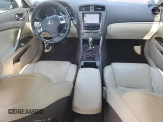 2012 Lexus IS 250 z VIN JTHBF5C27C5159105, wystawiony jako Copart lot #62128085 z przebiegiem 123 677 mil mil oraz Szkoda całkowita • Salvage title. Historia ofert i sprzedaży dostępna na DreamBid. Obrazek 8.