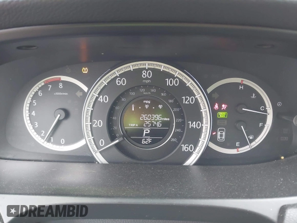2013 Honda Accord EX с VIN 1HGCR2F78DA032621, выставлен на аукционе IAAI как лот 42372786 с пробегом 260 396 миль миль и . История ставок и продаж доступна на DreamBid. Изображение 7.
