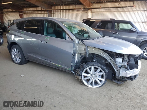 2021 Acura RDX with VIN 5J8TC1H31ML005139, listed as a Copart auction lot 43035855 with 27,998 mi miles and Salvage Title. Bid and sale history available at carsss.com. Image 4.