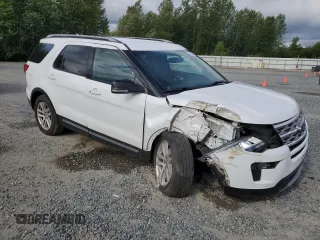 2018 Ford Explorer XLT with VIN 1FM5K8D83JGA26157, listed as a Copart auction lot 61283175 with 66,369 mi miles and Salvage title. Bid and sale history available at DreamBid. Image 4.
