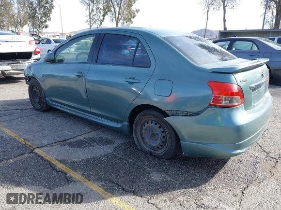 2008 Toyota Yaris with VIN JTDBT923281199585, listed as a IAAI auction lot 41404076 with 207,142 mi miles. Bid and sale history available at carsss.com. Image 3.