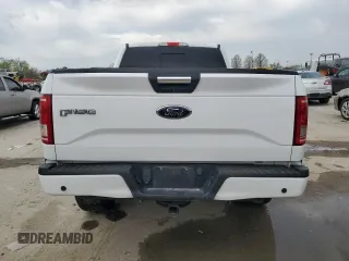 2017 Ford F-150 XL with VIN 1FTFW1EG1HFA28306, listed as a Copart auction lot 52254815 with 0 mi miles and Salvage Title. Bid and sale history available at carsss.com. Image 6.