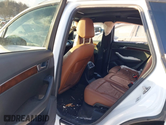 2012 Audi Q5 3.2L Premium Plus with VIN WA1DKAFP9CA071857, listed as a IAAI auction lot 41391040 with 1 mi miles. Bid and sale history available at carsss.com. Image 8.