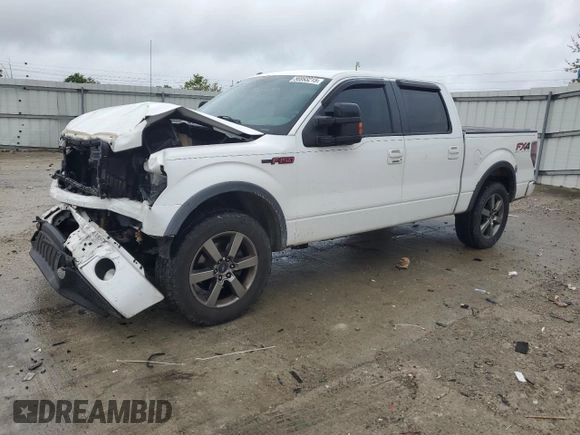 2013 Ford F-150 XL with VIN 1FTFW1ET6DKF49729, listed as a Copart auction lot 56993215 with 308,764 mi miles and Salvage title. Bid and sale history available at DreamBid. Image 1.