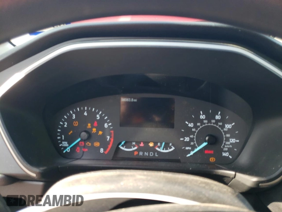 2022 Ford Escape SE z VIN 1FMCU0G63NUA24980, wystawiony jako Copart lot #42552545 z przebiegiem 56 063 mil mil oraz Szkoda całkowita • Salvage title. Historia ofert i sprzedaży dostępna na DreamBid. Obrazek 9.