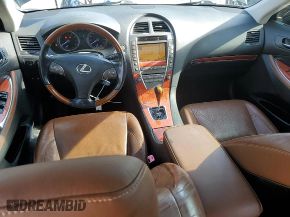 2012 Lexus ES 330 with VIN JTHBK1EG1C2482337, listed as a Copart auction lot 53808595 with 197,267 mi miles and Salvage title. Bid and sale history available at DreamBid. Image 8.