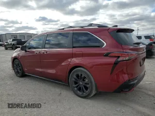 2021 Toyota Sienna XSE with VIN 5TDDRKEC6MS030354, listed as a Copart auction lot 49727165 with 106,988 mi miles and Salvage Title. Bid and sale history available at DreamBid. Image 2.